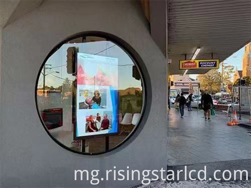 window digital display